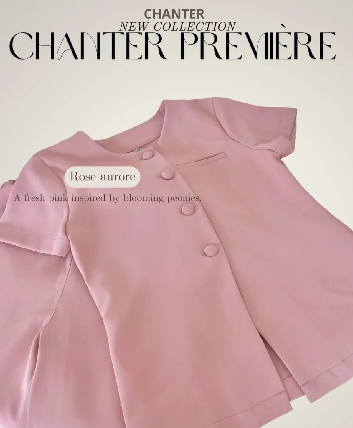 Chanter Première Collection